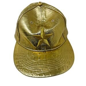 Carbon Elements Gold Star Reptile King Tut Snapback Hat Cap